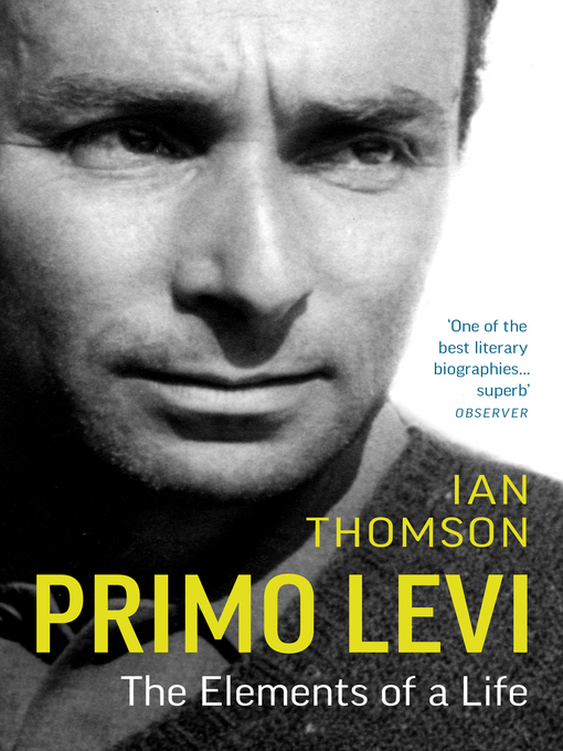 Title details for Primo Levi by Ian Thomson - Wait list